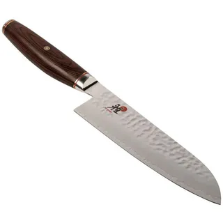 MIYABI 6000MCT Santokumesser 18 cm Braun/Silber