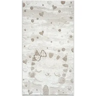 Carpet City Kinderteppich "MARA720", rechteckig 11 mm Höhe Kinderzimmer, Kurzflor,robust,Tiere, Spielzimmer,