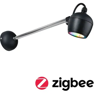 Paulmann Außenwandleuchte Aluminium 49,4 cm dimmbar IP65 6,2W 440lm RGBW anthrazit