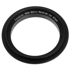 Fotodiox Macro Reverse Adapter Compatible with 49mm Filter Thread on Nikon F Mount Cameras