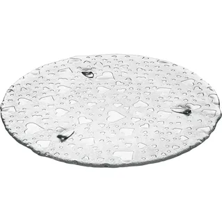 LEONARDO Heart ø 34.0 cm transparent«, farblos