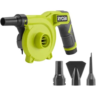 RYOBI 4 V USB Akku-Gebläse RVI4-0, Luftgeschwindigkeit 200 L/Min., ohne Akku und Ladegerät