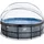 Pool-Set 450 x 122 cm inkl. Sandfilteranlage, Filterpumpe, Poolleiter, Reparaturset, Abdeckung