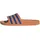 Adilette Aqua Dusky Orange/Team Royal Blue 38