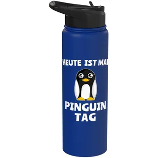 Pinguin Sprüche Pinguinmotiv Pinguinbaby Pinguinkostüm Tag Stainless Steel Insulated Water Bottle