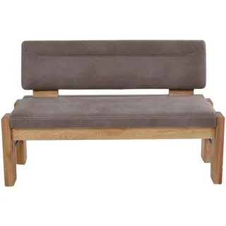 K+W Komfort & Wohnen Polsterbank gepolsterte Stauraumbank, Massivholz, in 2 Breiten 161cm oder 181cm,