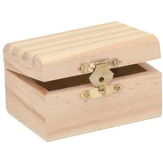 Glorex  Holzbox 8 x 5,5 x 4,5 cm 5-tlg. beige