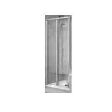 Duka Prima 2000 Glass 2-tlg.Pendeltür CUPT70 190cm silber matt ESG-cincilla CUPT700190SILC10