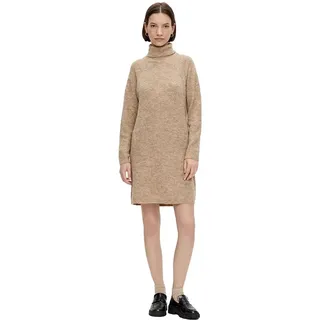 Pieces Ellen Langärmliges Kurzes Kleid - Silver Mink - XL