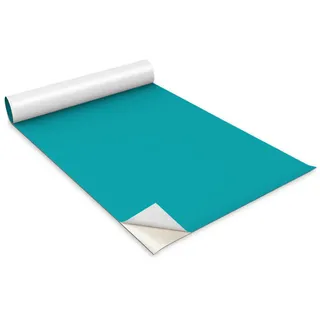 Wallfluent Möblaufkleber 100x50 cm maritim , Türkis , Kunststoff , Rechteckig , 50x0.1x100 cm , Tapeten & Wandverkleidungen, Wandtattoos & Sticker