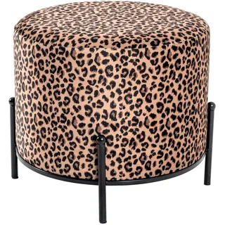 Haku-Möbel HAKU Möbel Hocker 22952 Leopard