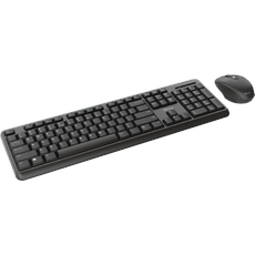 Bild von TKM-350 Wireless Silent Keyboard and Mouse Set, USB, DE (24011)