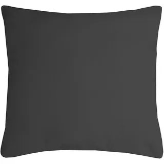 LOVELY CASA c64689002 Nelson Kissen 60 x 60 100% PE 100% Baumwolle, anthrazit, 60 x 60 cm