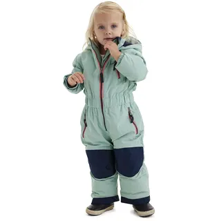 KILLTEC first instinct by killtec FISW 34 MNS Jckt and PNTS 3 in 1 Skioverall/Schneeanzug mit abzippbarer Hose und Kapuze, wasserdicht, stahlmint, 86-92