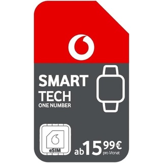 Vodafone OneNumber eSIM | Exklusiv für Vodafone Mobilfunk-Kunden | bis zu 350€ Amazon-Gutschein | Nutze Deine Rufnummer auf mehreren Geräten zeitgleich | Ideal für z.B. Smartwatch | 24 Monate Laufzeit