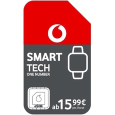 Vodafone OneNumber eSIM | Exklusiv für Vodafone Mobilfunk-Kunden | bis zu 350€ Amazon-Gutschein | Nutze Deine Rufnummer auf mehreren Geräten zeitgleich | Ideal für z.B. Smartwatch | 24 Monate Laufzeit