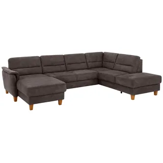 Home Affaire Wohnlandschaft Mikrofaser 3-Sitzer Braun