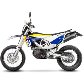 LeoVince Sbk Nero Evo Husqvarna 701 Enduro/supermoto 17-19 C/cat Homologierter Schalldämpfer - Silver - Homologated