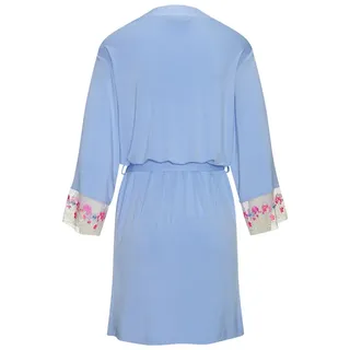 LASCANA Damen Kimono hellblau Gr.36/38