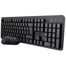 Bild von TKM-360 Kabellos Tastatur, Maus-Set Geräuscharme Tasten, Hotkey Funktion, Integriertes Scroll