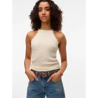 Vero Moda Vmpanama Sl Knit Top Beige L