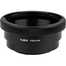 Fotodiox Lens Mount Adapter Compatible with Pentacon 6 (Kiev 60) Lenses on Nikon F-Mount Cameras