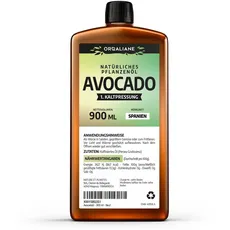 Avocadoöl 900ml - rein, natürlich, kaltgepresst