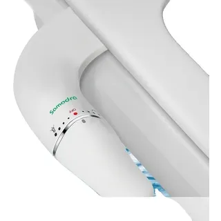 Bidet-Aufsatz, einstellbarer Wasserdruck, doppelte Düse, 7-8 Nordamerika
