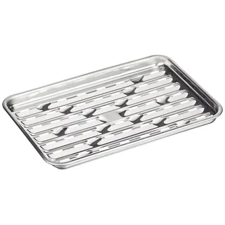 Tepro Grillschale 39,5 cm Edelstahl silber