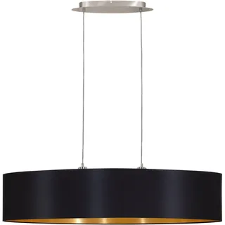 EGLO Maserlo 2-flg. 25 cm oval gold, schwarz