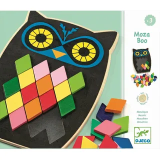 Djeco Mosaikpuzzle Eule – Innovatives Spielzeug für kleine Entdecker