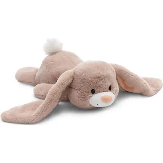 NICI Kuscheltier Hase Fjella 45cm relaxed-liegend braun - Stofftier aus weichem Plüsch, niedliches Plüschtier zum Kuscheln und Spielen, für Kinder & Erwachsene - tolle Geschenkidee - 61328