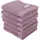COLOR BATH Gästehandtuch 30 x 50 cm lila 6 St.