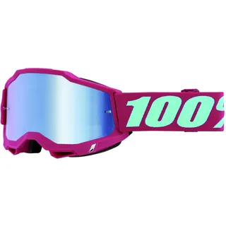 100% 100%, Accuri 2 Goggle Excelsior - Mirror Blue Lens, ADULT