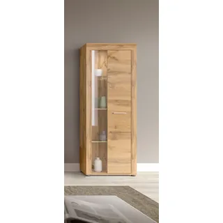 INOSIGN »Aosta, Höhe 159 cm, in verschiedenen Farbausführungen« 1 Tür, 3 Einlegeböden, 4 Fächer, Wohnzimmer, Standvitrine, Glasvitrine