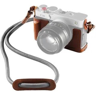 SmallRig 5449 Ledertaschen-Set für FUJIFILM X-E5 braun