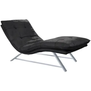 W.SCHILLIG Relaxliege »daily dreams« in Waffelkissen-Optik, wahlweise mit Motor, Kufengestell, in 2 Breiten, grau