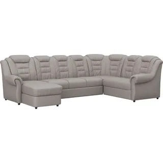Home Affaire Wohnlandschaft U-Form Baumwolle 3-Sitzer Beige