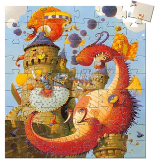 Djeco DJ07256 Silhouette Puzzles, gemischt