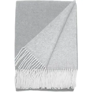 Casatex Duo Perla Plaid 130 x 190 cm Grau