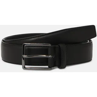 Bugatti Gürtel Leder 100 cm Schwarz