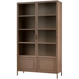 Woood Vitrine Ronja 110 x 43 x 189 cm Braun