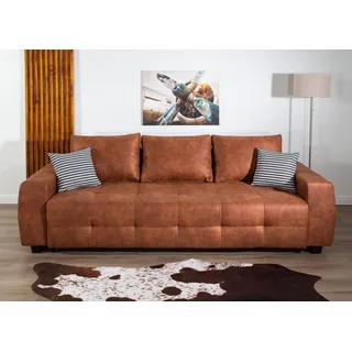Collection AB "Bella, B: 241 cm, Liegefl. 142x194 cm", Bettfunktion, Bettkasten & 2 Zierkissen: Federkern,