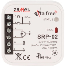 EXTA FREE SRP-02 Funk- Rollladen- Controller, 47,5x47,5x20 mm