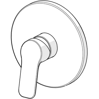 Hansa HANSABASIC Einhandmischer rund für 1 Verbraucher Chrom 80569003