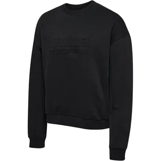 hummel Boxy Crew Sweatshirt Schwarz XS
