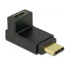 Bild USB-C 3.1 [Stecker]/USB-C 3.1 [Buchse] Kupplung, gewinkelt 90° (65914)