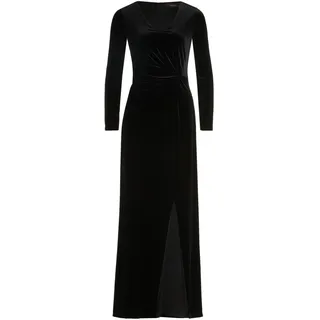 Abendkleid VERA MONT "Abendkleid langarm", Damen, Gr. 36, EURO, schwarz, Obermaterial: 90% Polyester PES. 10% Elasthan EL., Kleider Abendkleid
