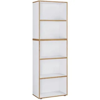 VCM Aktenregal 60 x 183 x 33 cm Weiß