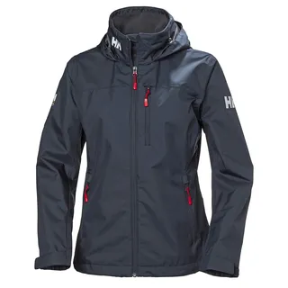 HELLY HANSEN Damen W Crew Midlayer-Jacke mit Kapuze, Marineblau, M